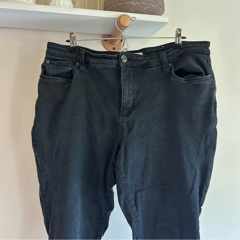 STS Blue‎ Jeans Womens 33S /16S Black  Ellie Ankle Skinny High Jeans - Picture 2 of 5